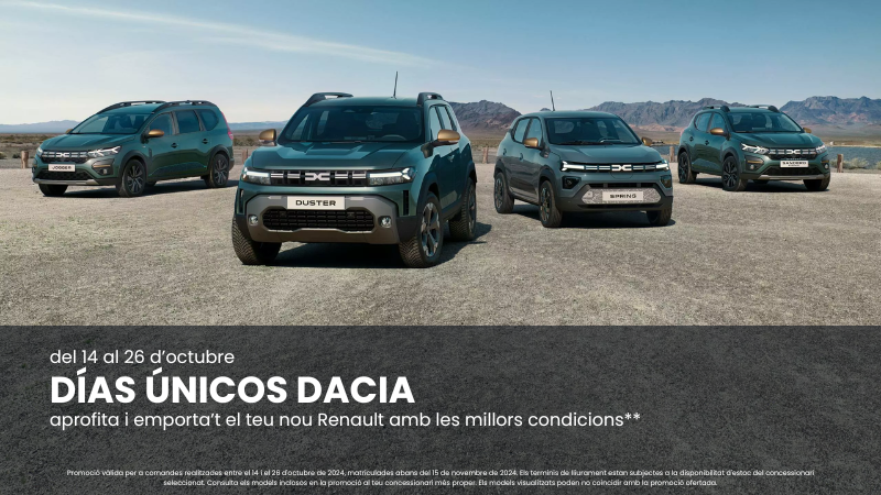 Días Únicos Dacia