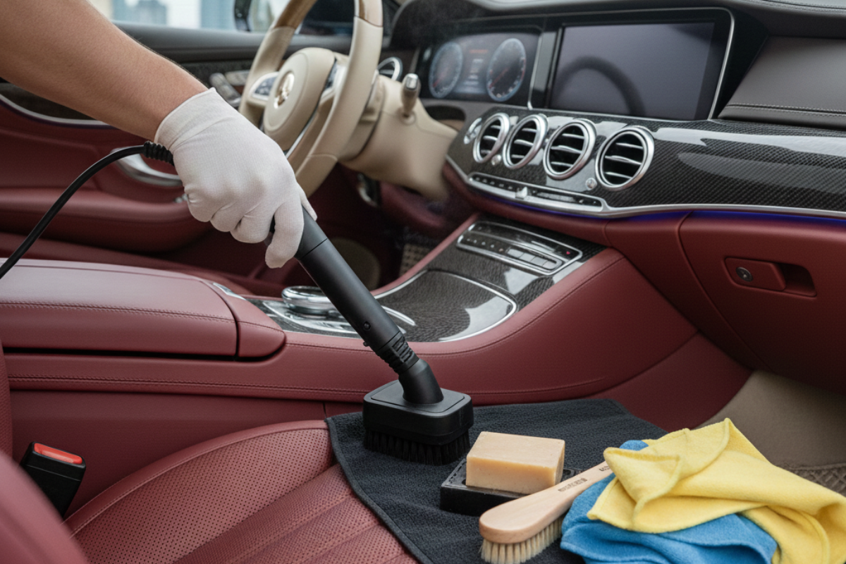 Cómo limpiar el tapizado del coche