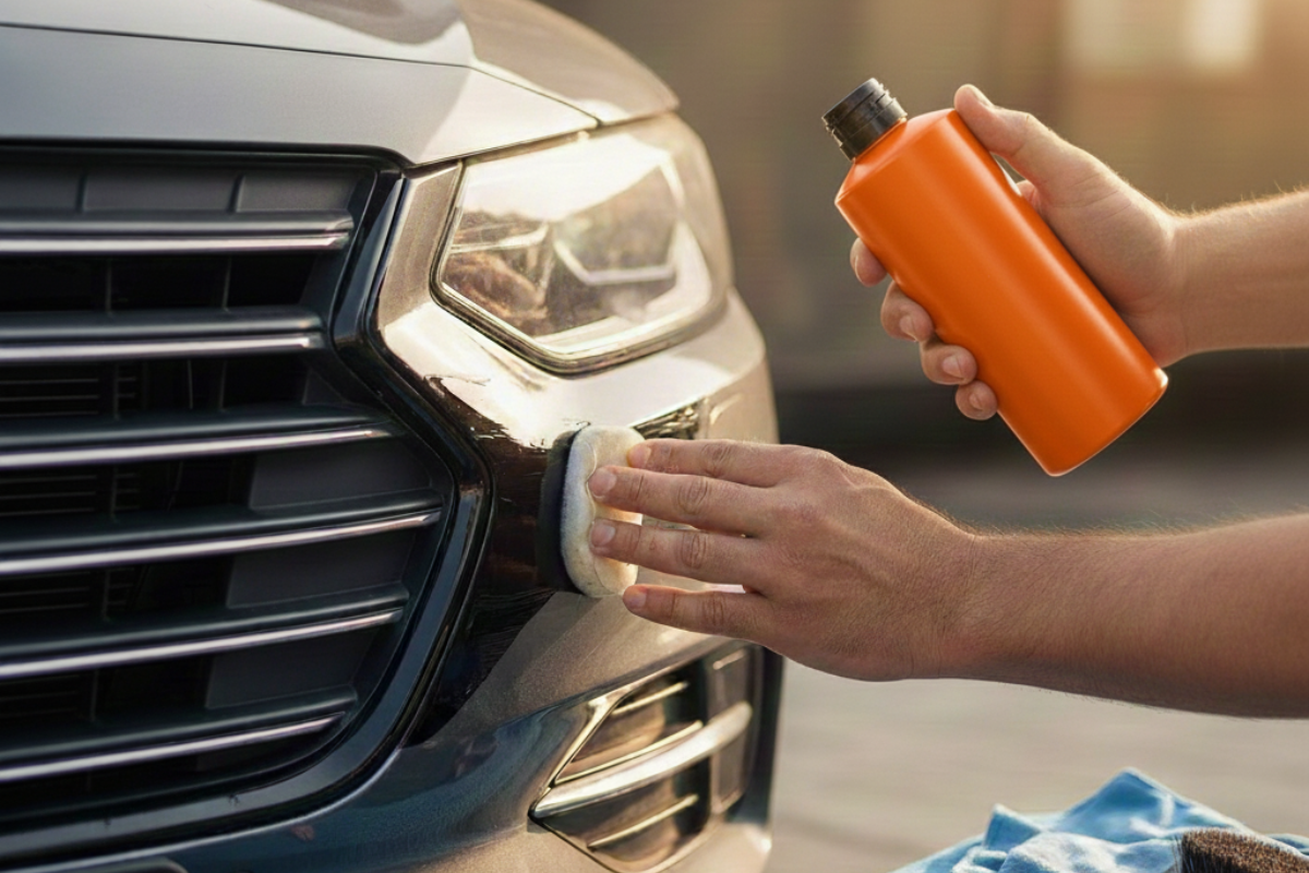 Restaurador de plásticos para el coche