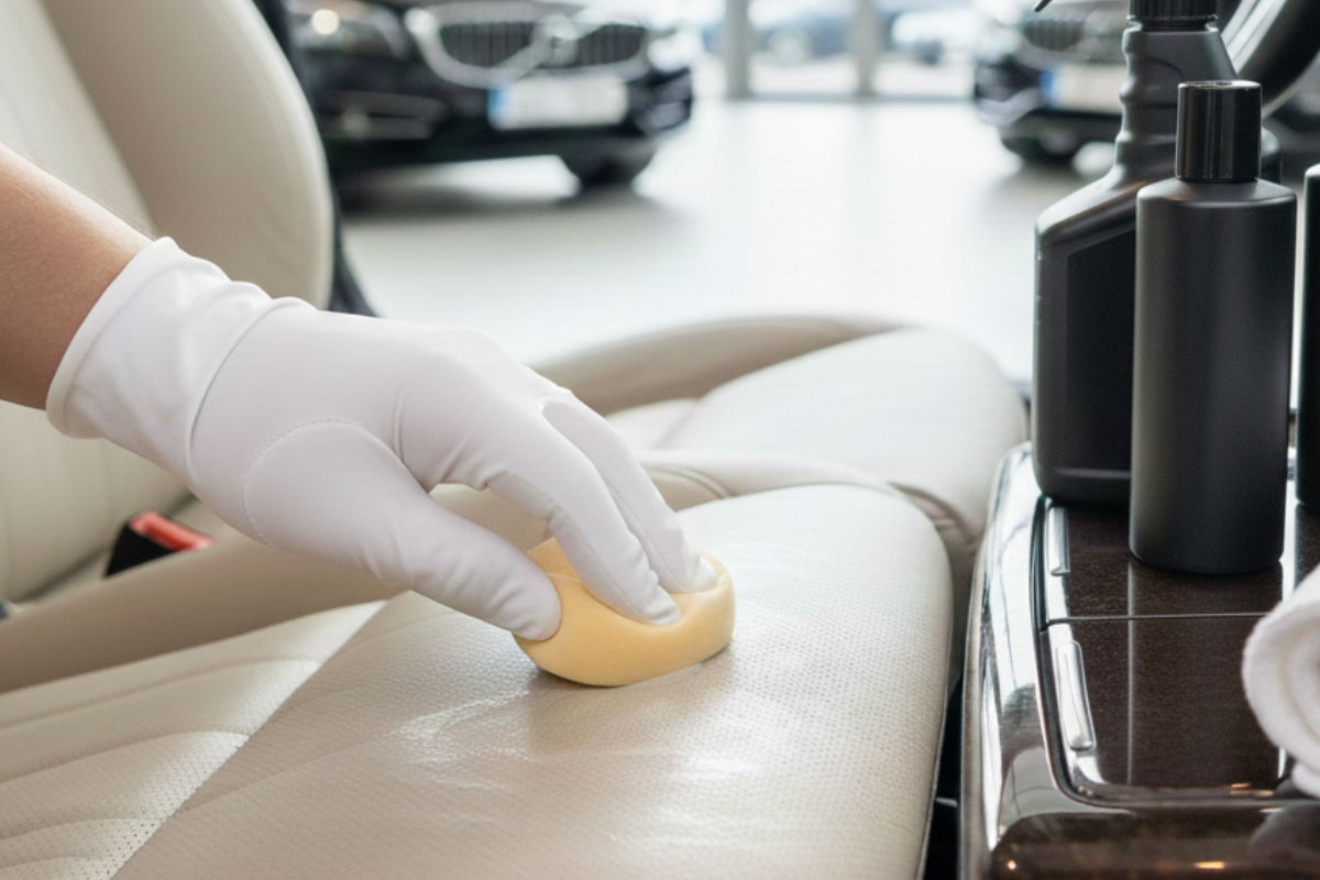 Cómo hidratar el cuero del coche