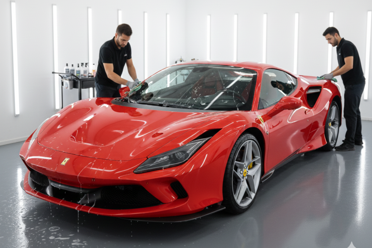 Cuidar el tratamiento cerámico del coche