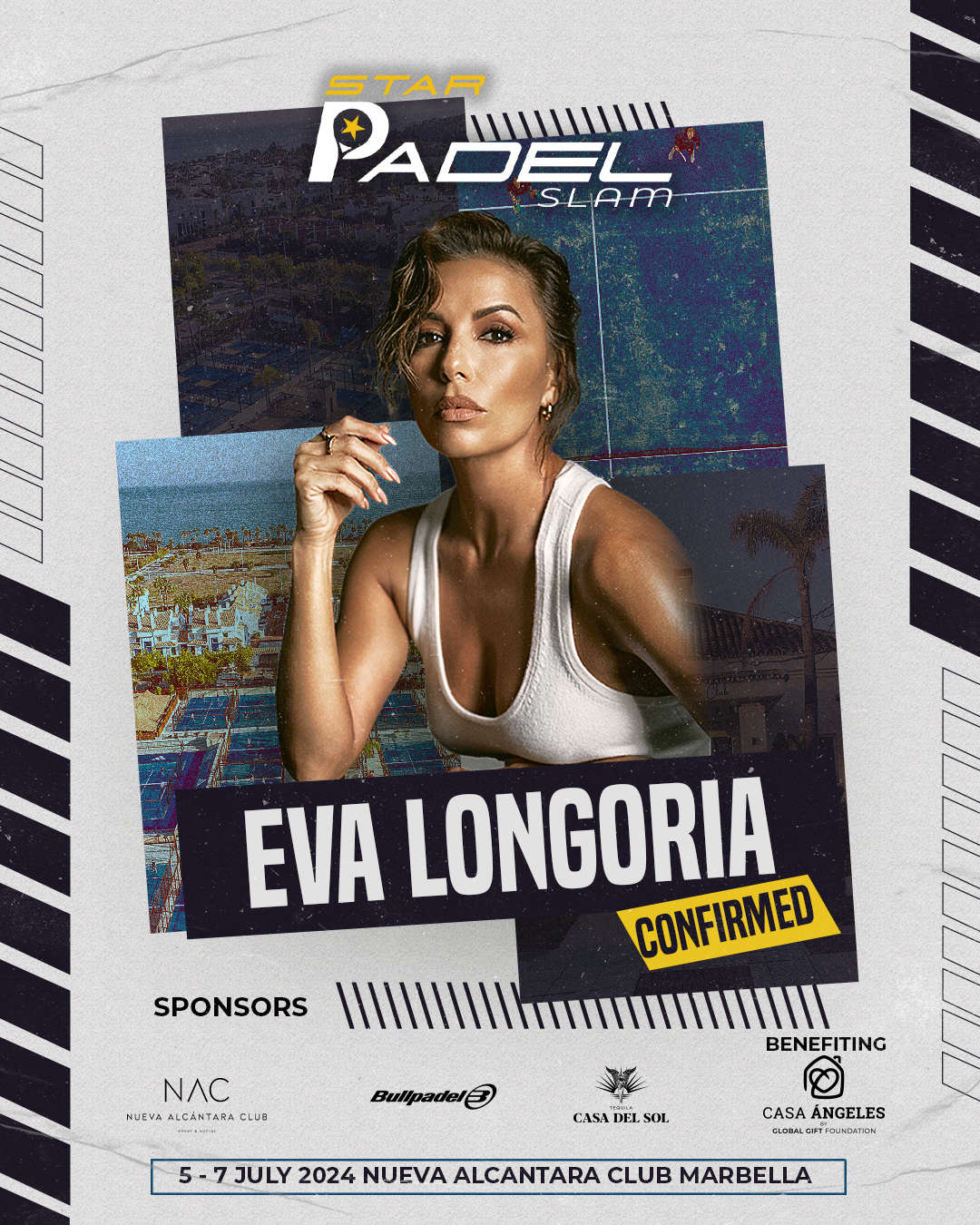 torneo Star Padel Slam en el Nueva Alcantara Club en Marbella con Eva Longoria