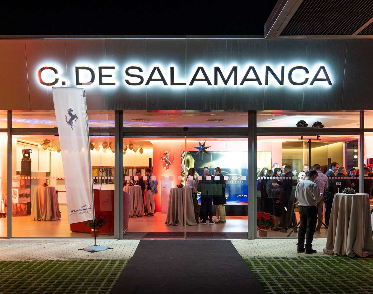 Showroom C.de Salamanca Ferrari Marbella