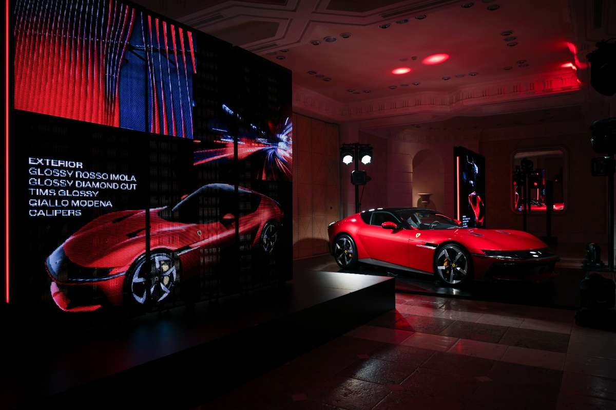 nuevo Ferrari 12 Cilindros en Villa Padierna