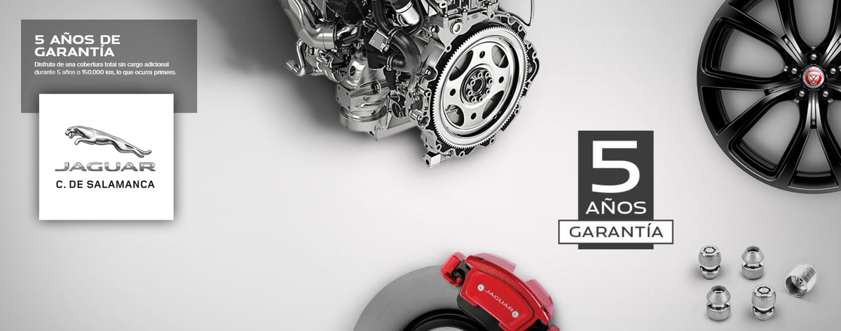 Nueva Garantía Jaguar de cinco años 