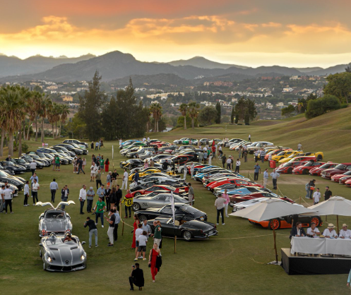 Coches del Concurso de Elegancia Costa del Sol
