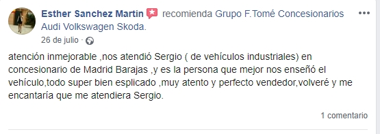 opinion ftome clientes volkswagen
