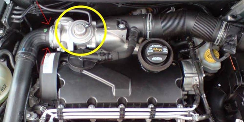 ubicacion válvula EGR