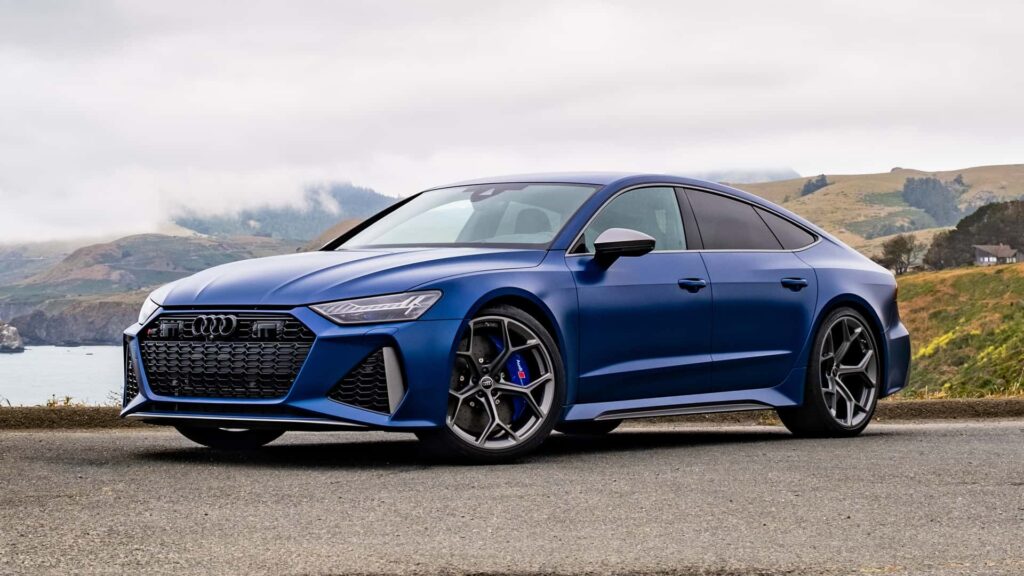 audi rs7 exterior frontal 