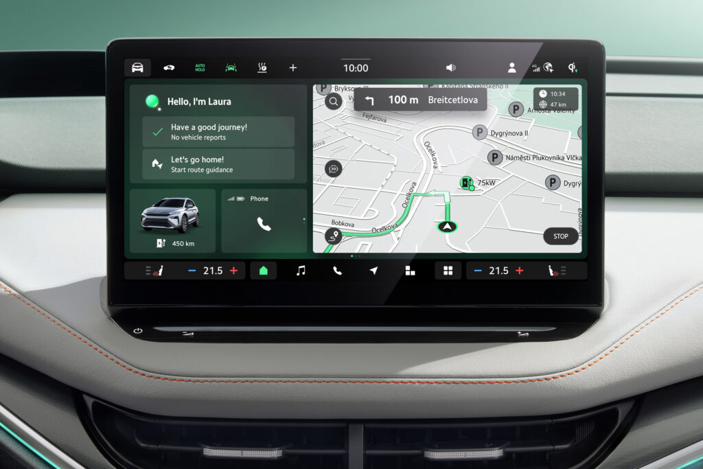 skoda elroq pantalla 