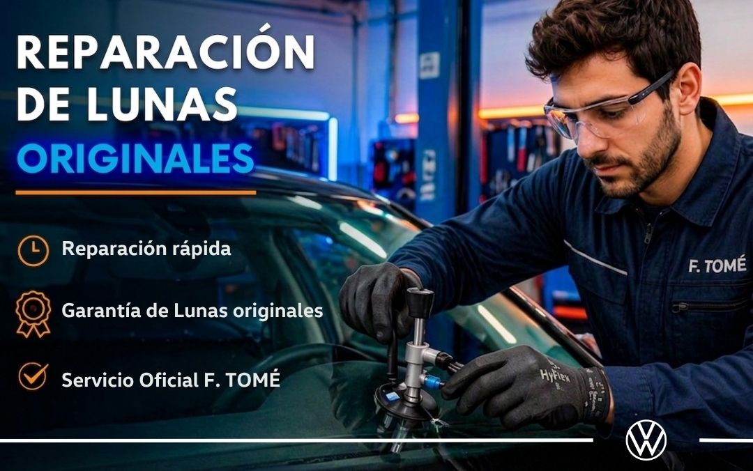 F.Tomé, especialistas en reparaciones de Luna Volkswagen