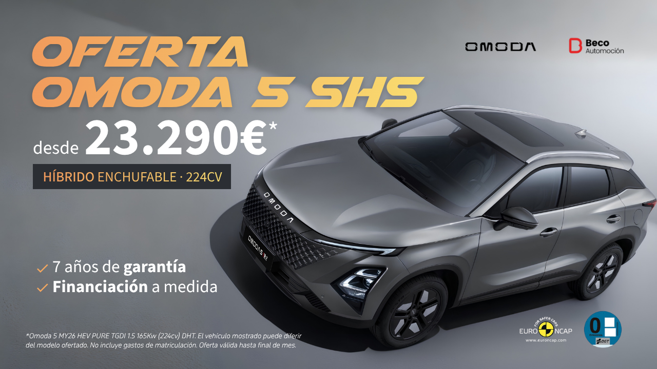 Oferta OMODA 5 SHS Híbrido enchufable