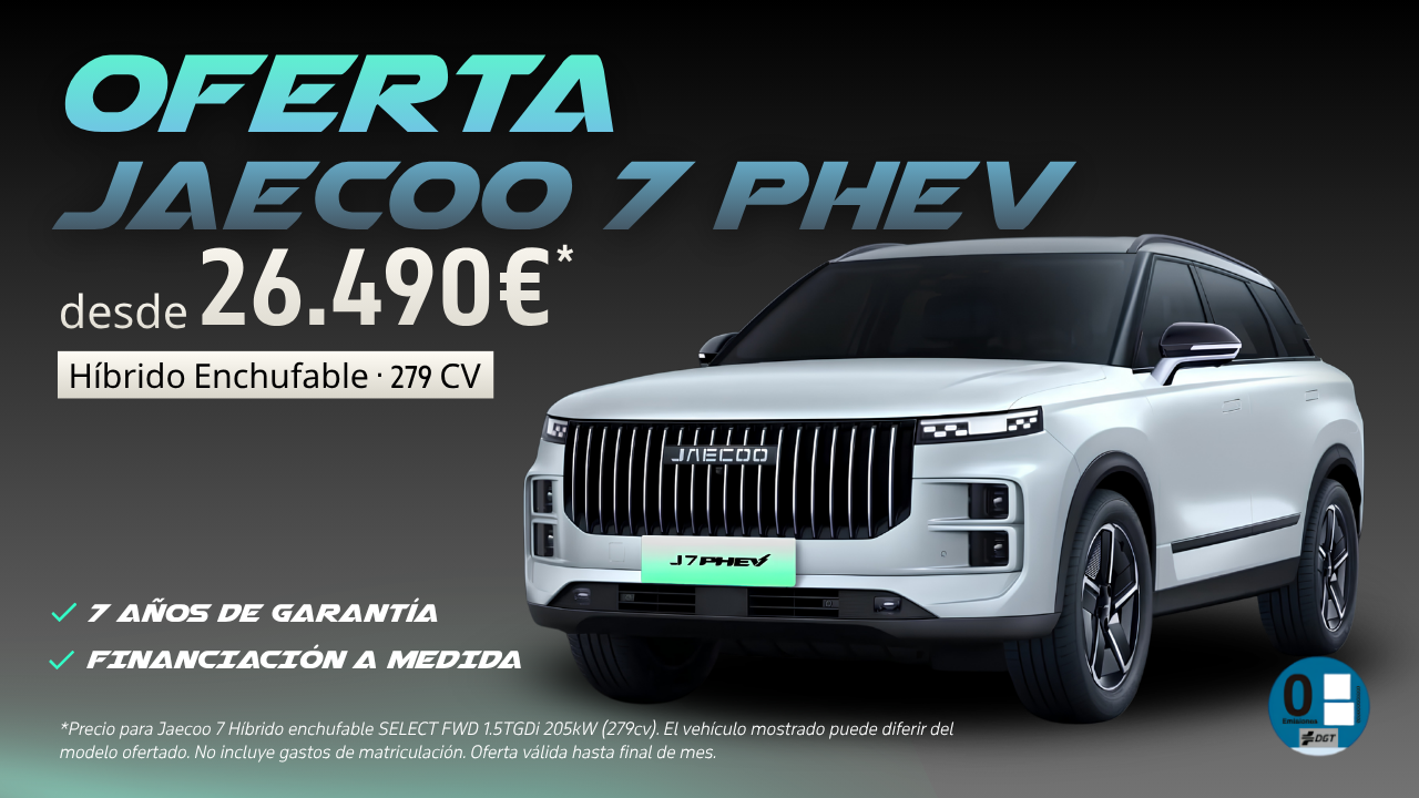 Oferta JAECOO 7 PHEV