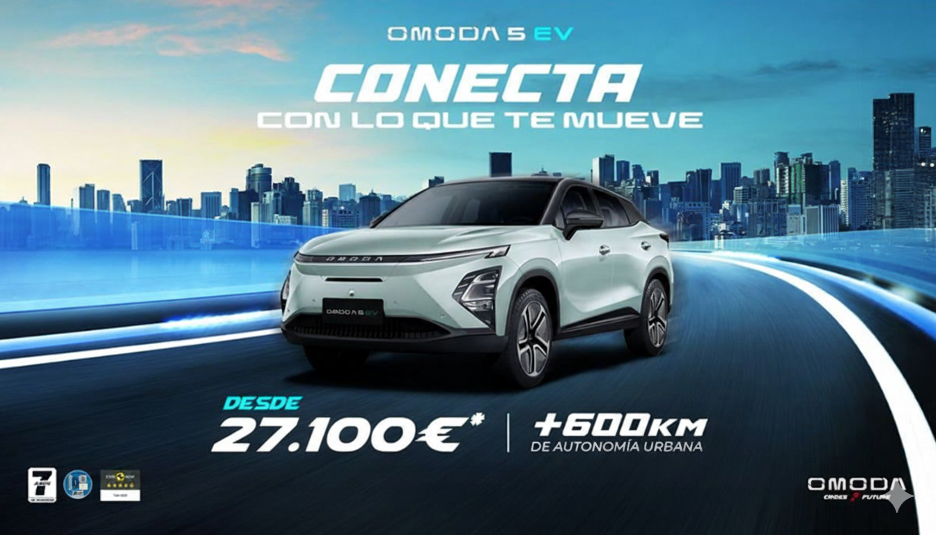 OMODA 5 EV DESDE 27.100€