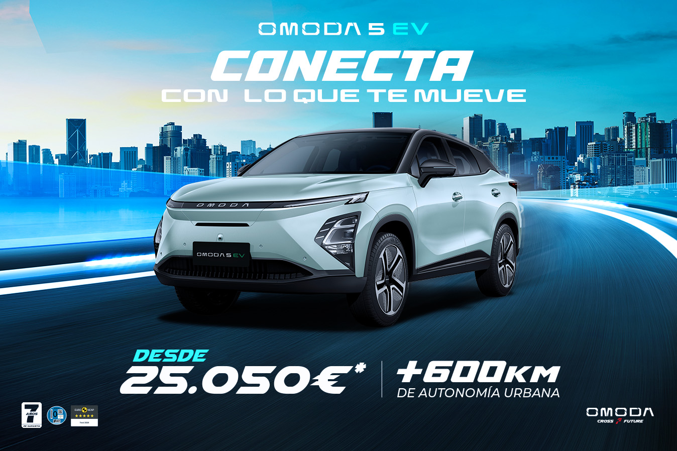 OMODA 5 EV DESDE 25.050€€