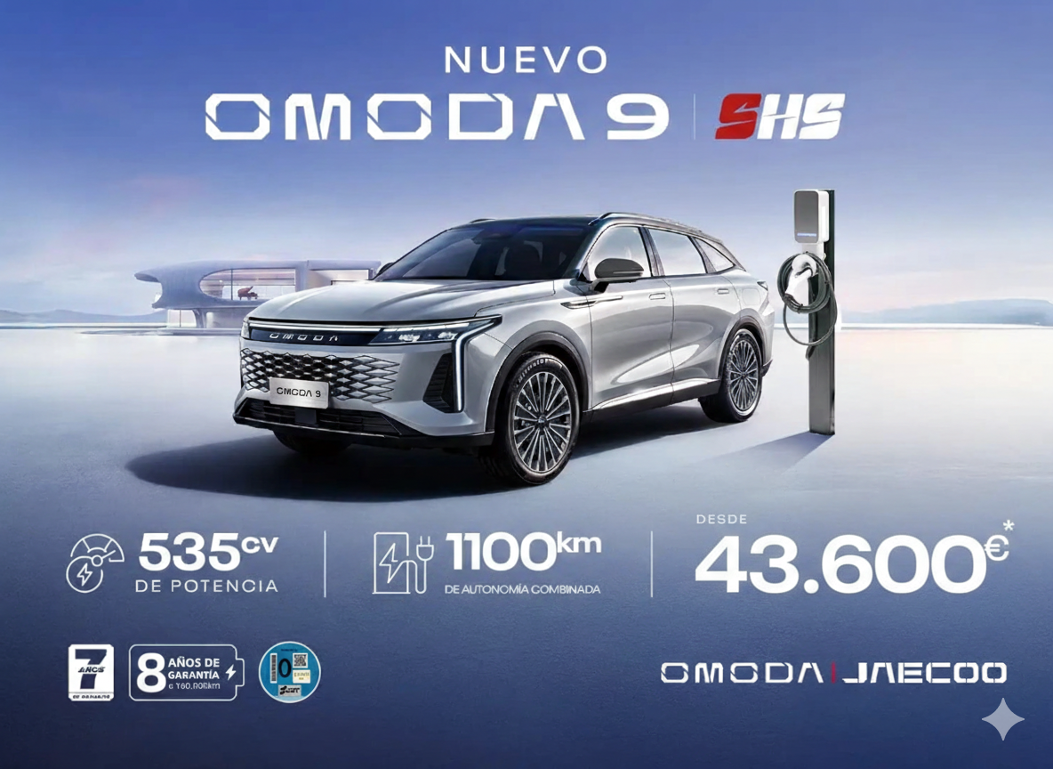 OMODA 9 SHS DESDE 453.600€