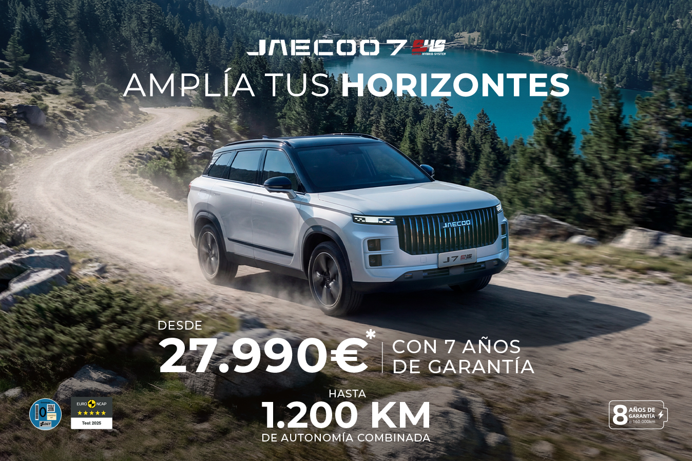 JAECOO 7 SHS DESDE 27.990€