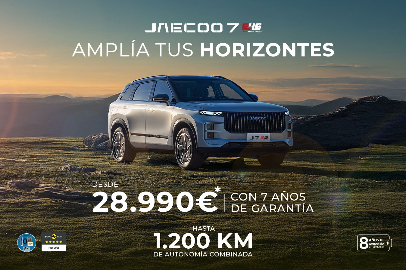 JAECOO 7 SHS DESDE 28.990€